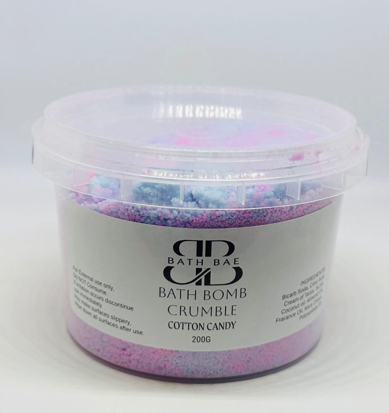 COTTON CANDY BATH BOMB CRUMBLE