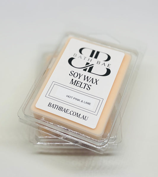 Hot Pink And Lime Soy Wax Melts