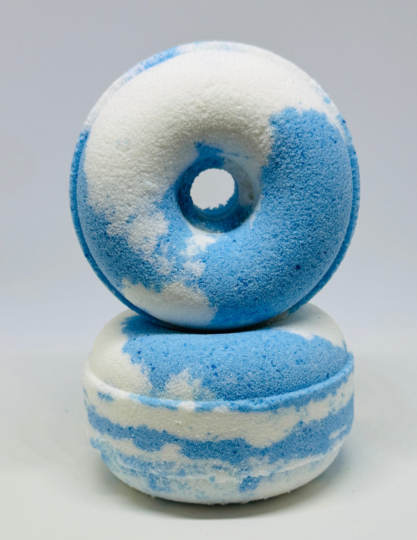 BLUE SUGAR DONUT BATH BOMB