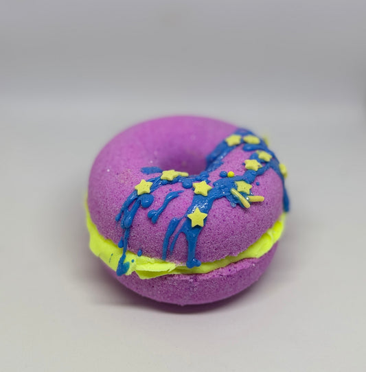 BUBBLEGUM DONUT BATH BOMB BUBBLE FROSTING 180G