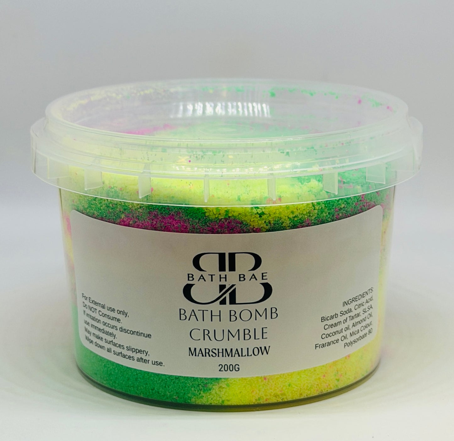 MARSHMALLOW BATH BOMB CRUMBLE
